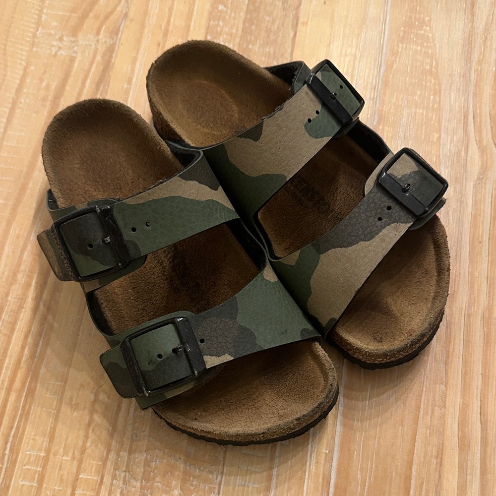Birkenstock Kids Camouflage Sandals